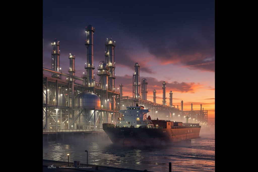 Natural gas shipments outside the United States are increasing due to the global gas crisis. 