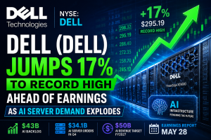 Dell (DELL) Nears $300 Ahead of Earnings After AI Server Boom Ignites 140% Rally
