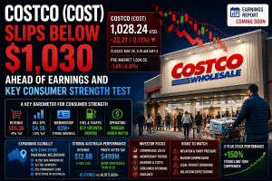 Costco (COST) Slips Below $1,030 Ahead of Earnings and Key Consumer Strength Test