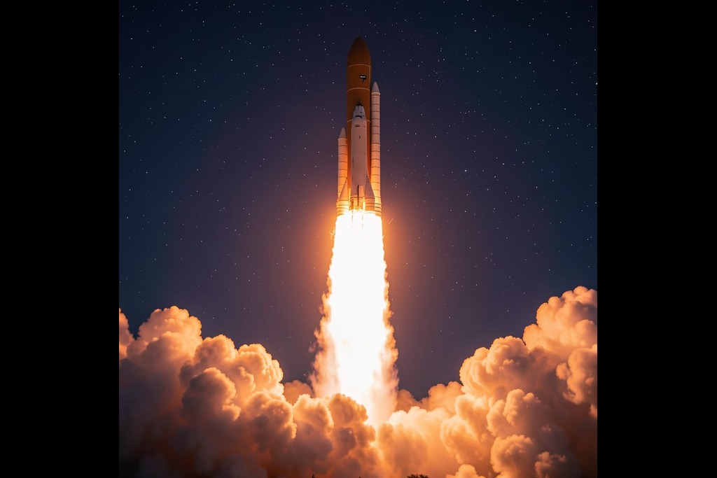 SpaceX launched a rocket this week from Florida in time to predate the IPO.