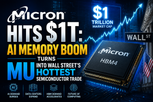 Micron Hits $1T: AI Memory Boom Turns MU Into Wall Street’s Hottest Semiconductor Trade