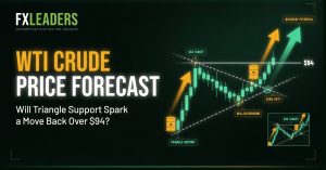 WTI Crude Price Forecast: Will Triangle Support Spark a Move Back Over $94?