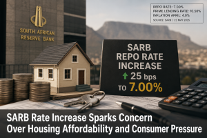 SARB Raises Repo Rate to 7% as Inflation Risks and Global Shocks Intensify Pressure