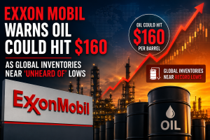 Exxon Mobil Warns Oil Could Hit $160 as Global Inventories Near ‘Unheard Of’ Lows