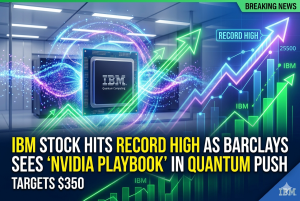 IBM Stock Hits Record High as Barclays Sees ‘Nvidia Playbook’ in Quantum Push, Targets $350
