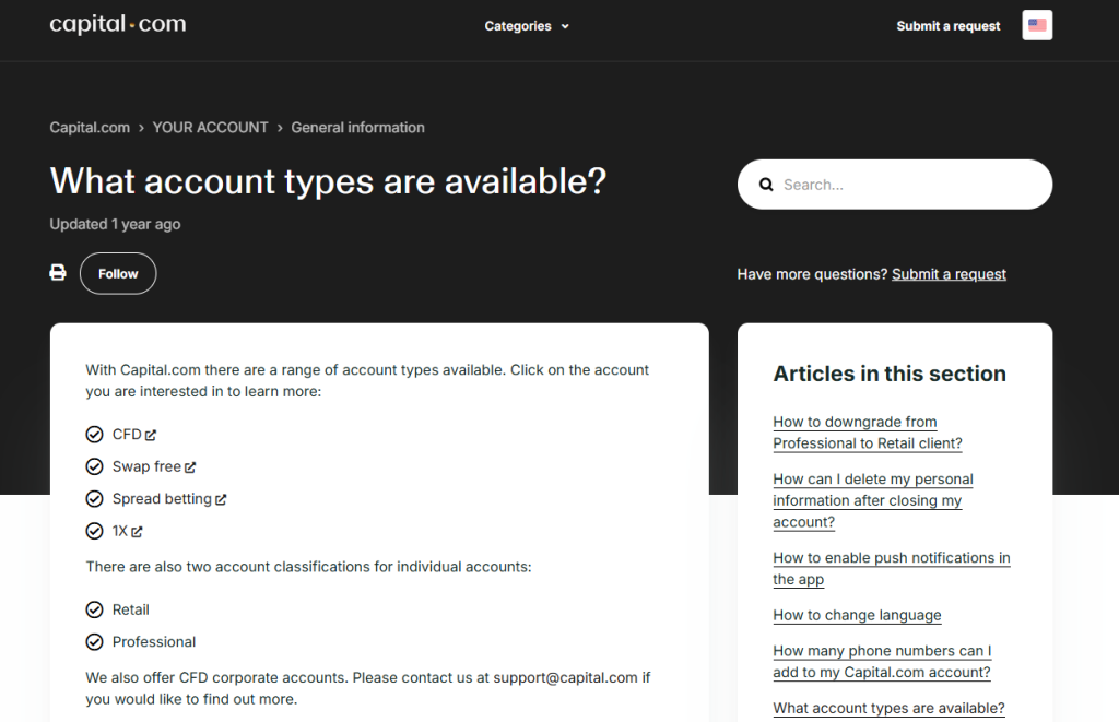 Capital.com Minimum Deposit and Account Types Capital.com Minimum Deposit and Account Types