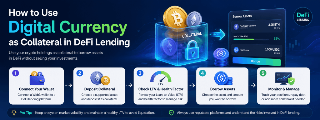 How to Use Digital Currency as Collateral in DeFi Lending How to Use Digital Currency as Collateral in DeFi Lending
