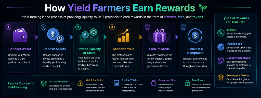 How Yield Farmers Earn Rewards How Yield Farmers Earn Rewards