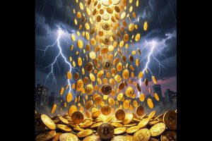 Bitcoin is much higher after a peace deal between Iran and the United States.