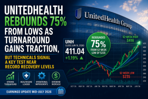 UnitedHealth Rebounds 75% From Lows as Turnaround Gains Traction, But Technicals Signal a Key Test Near Record Recovery Levels