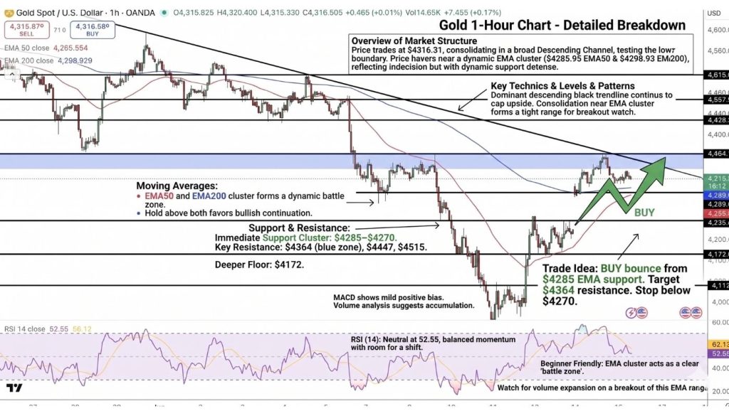 GOLD Price Chart - Source: Tradingview