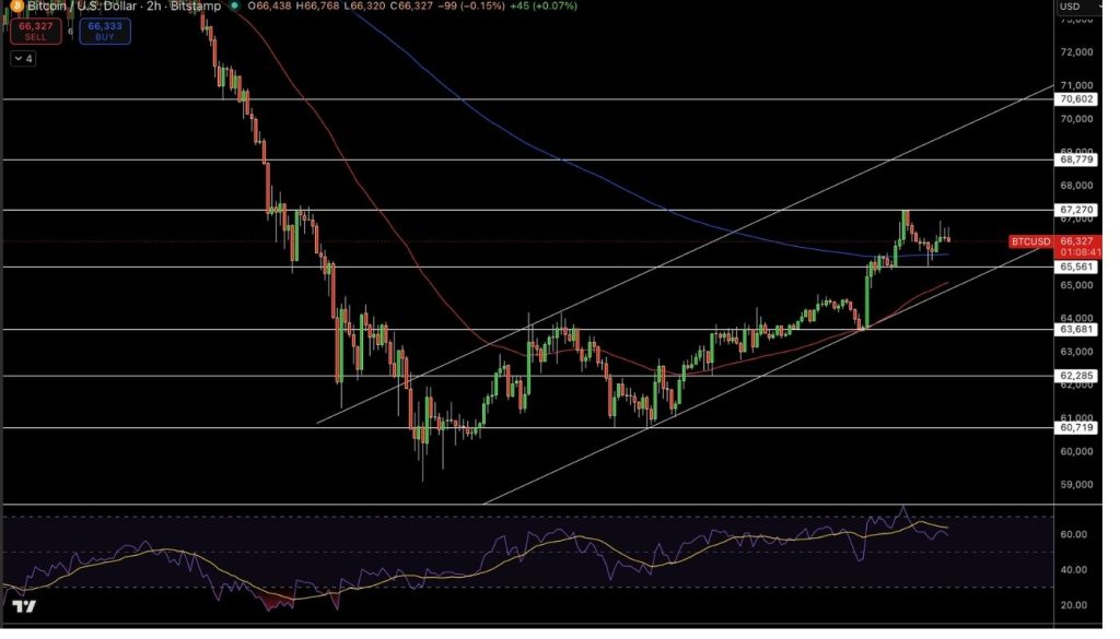 BTC/USD Price Chart - Source: Tradingview