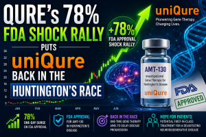 QURE’s 78% FDA Shock Rally Puts uniQure Back in the Huntington’s Race