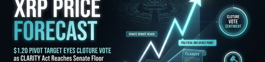 Image for XRP Price Forecast: $1.20 Pivot Target Eyes Cloture Vote as CLARITY Act Reaches Senate Floor