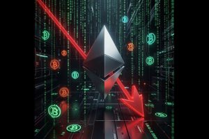 Ethereum is bearish and nearing a 14-month low.