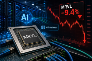 Marvell Stock Forecast: MRVL Drops 9.4% as AI Valuation Fears Test Data-Center Rally