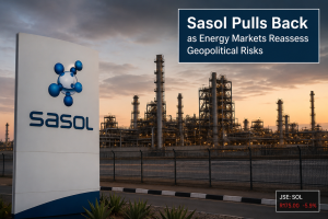 Sasol Reverses Lower as Falling Crude Prices Test Investor Confidence