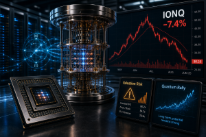 IonQ Stock Drops 7.4% as Insider Selling and Valuation Fears Hit Quantum Rally