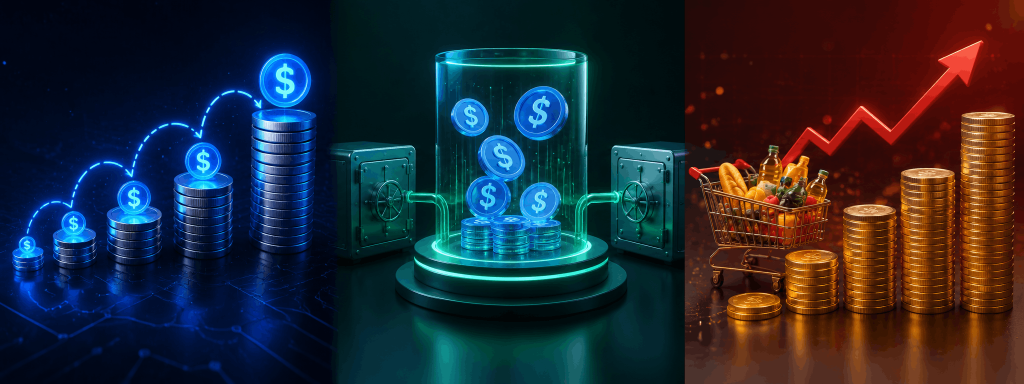 Auto-Compounding, Staking Stablecoins, and Inflation Auto-Compounding, Staking Stablecoins, and Inflation