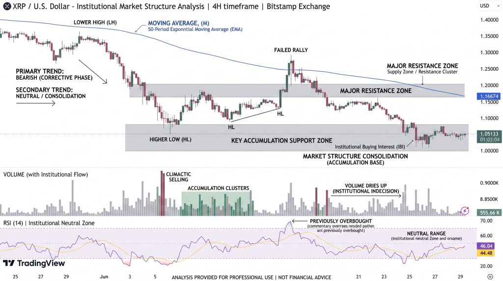 XRP/USD Price Chart - Source: Tradingview