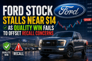 Ford Stock Stalls Near $14 as Quality Win Fails to Offset Recall Concerns