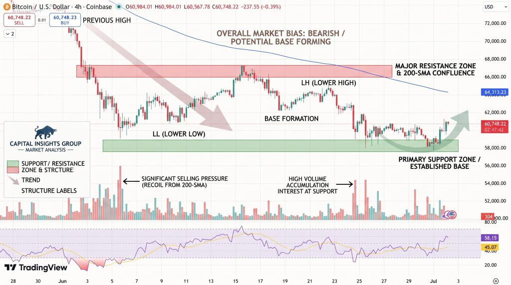 BTC/USD Price Chart - Source: Tradingview