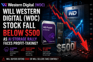 Will Western Digital (WDC) Stock Fall Below $500 as AI Storage Rally Faces Profit-Taking?