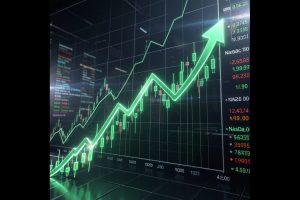 The Nasdaq 100 shot up on Monday but chip stocks are still struggling.