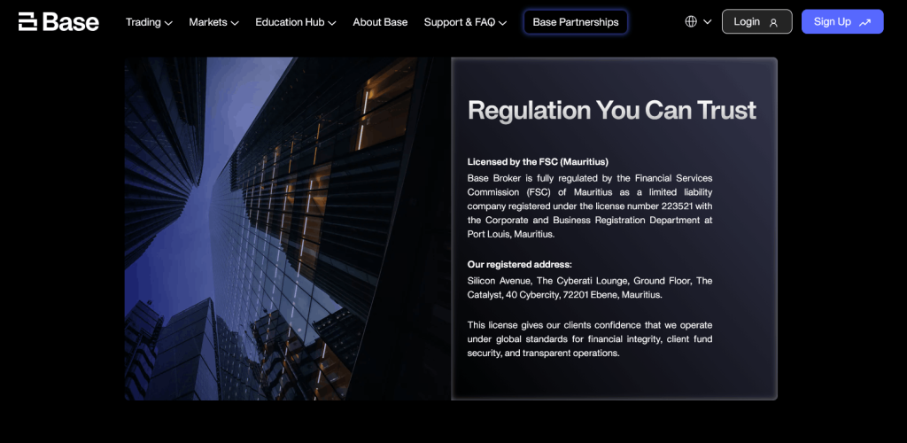Base Markets Safety and Security