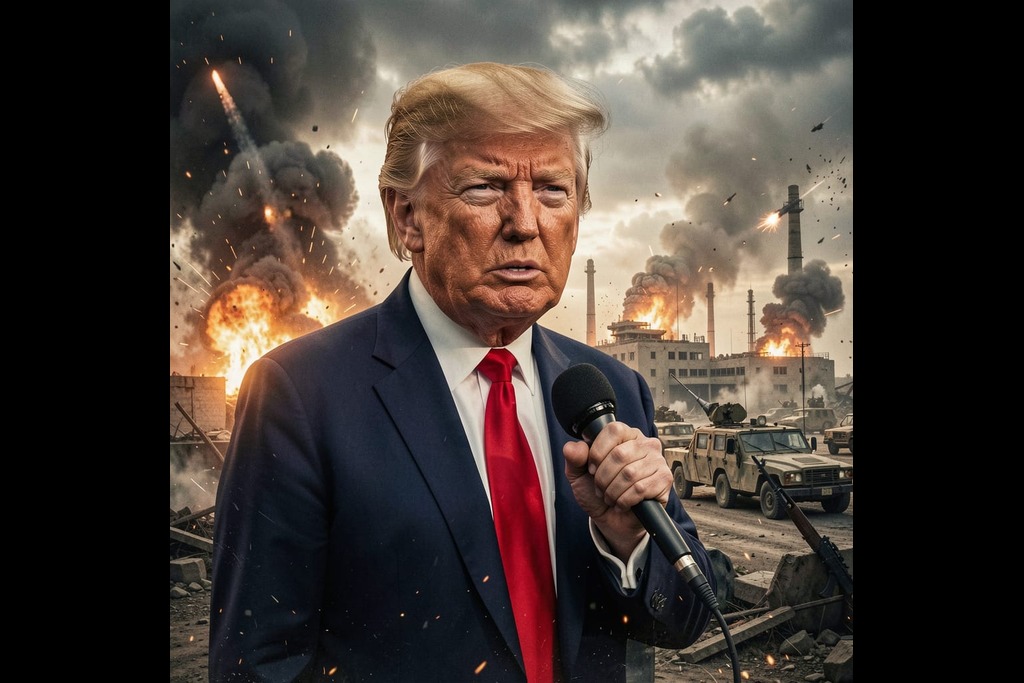 Donald Trump ordered attacks on Iran, raising ConocoPhillips stock price and other energy stocks.