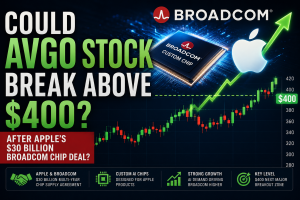 Could AVGO Stock Break Above $400 After Apple’s $30 Billion Broadcom Chip Deal?