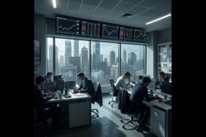 Stocks from the financial sector fell this week as Iran and the U.S. engaged in more conflict.