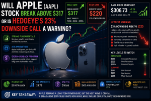 Will Apple (AAPL) Stock Break Above $317 or Is Hedgeye’s 23% Downside Call a Warning?