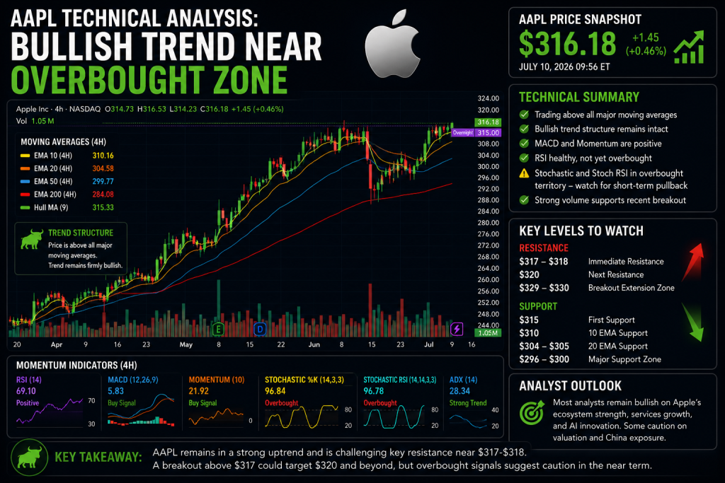 Will Apple (AAPL) Stock Break Above $317 or Is Hedgeye’s 23% Downside Call a Warning?