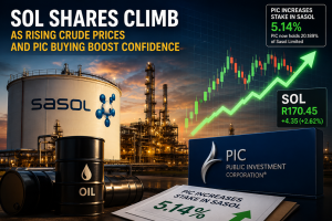 Sasol Extends Recovery After PIC Raises Stake and Oil Prices Surge