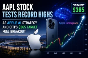 AAPL Stock Tests Record Highs as Apple AI Strategy and Citi’s $365 Target Fuel Breakout