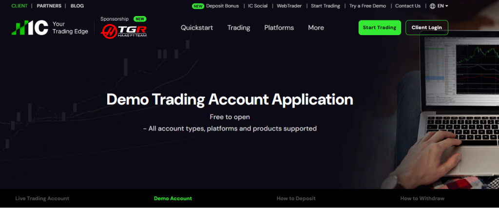 Minimum Deposit and Account Types Demo Account Minimum Deposit and Account Types Demo Account