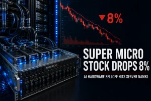 Super Micro Computer Stock SMCI Drops 8% as AI Hardware Selloff Hits Server Names