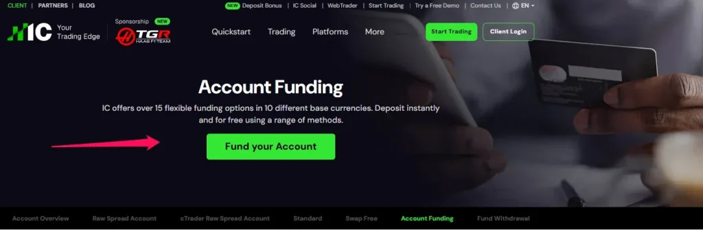 Deposit and Withdrawal Deposit and Withdrawal