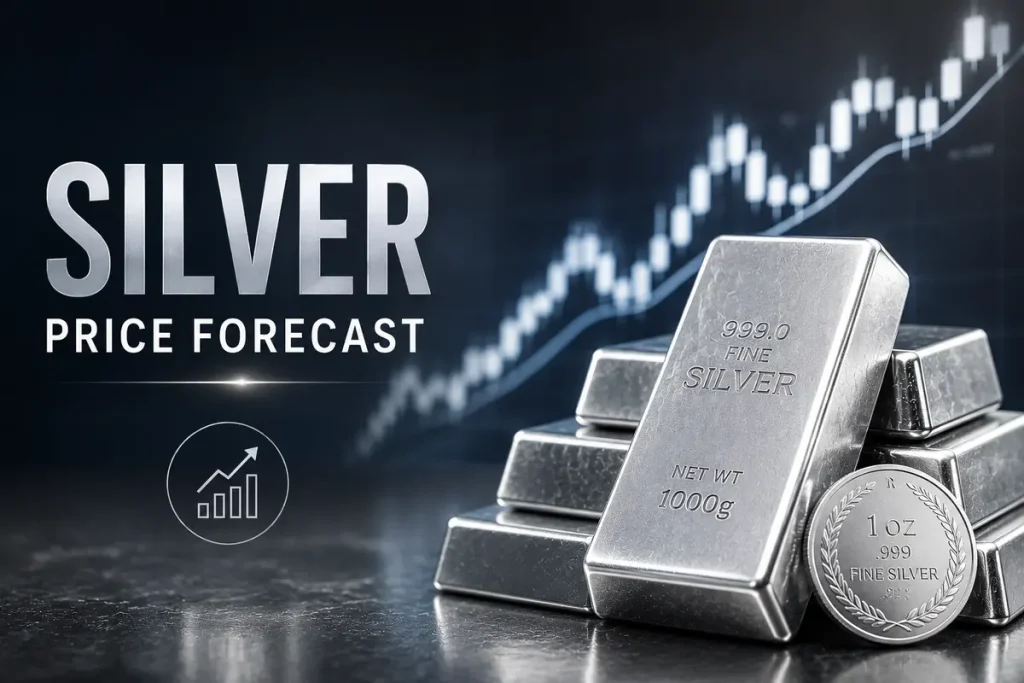 Silver Price Forecast: XAG/USD Rebounds Toward $57 as Bulls Eye Trendline Breakout