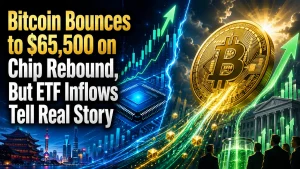 Bitcoin Bounces to $65,500 on Chip Rebound, But ETF Inflows Tell Real Story