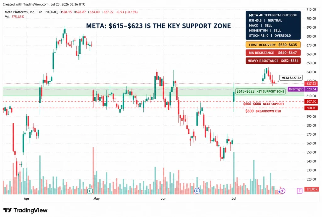 META Stock Falls 2.5% Before Earnings as $145 Billion AI Spending Plan Tests Investor Confidence