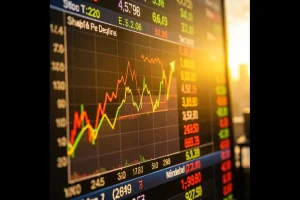 Stocks are making a recovery after sharp decline the previous day.