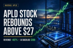 APLD Stock Rebounds Above $27 as Revenue Surges 407% and AI Backlog Reaches $36 Billion