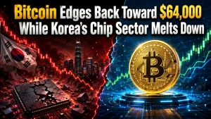 Bitcoin Edges Back Toward $64,000 While Korea’s Chip Sector Melts Down