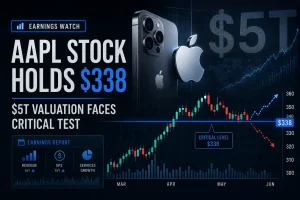 AAPL Stock Holds $338 Before Apple Earnings as $5 Trillion Valuation Faces a Critical Test