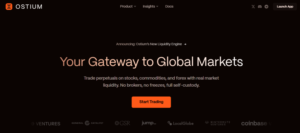 Ostium No KYC Ostium No KYC