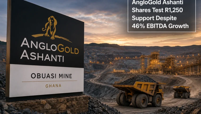 AngloGold Ashanti Shares Extend Weekly Losses Despite Higher Gold Earnings
