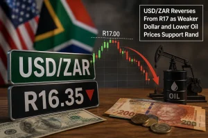 USD/ZAR Pulls Back From R17 as Fed Signals and SARB Policy Shift Sentiment