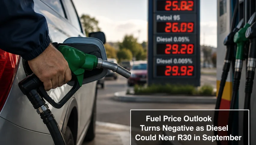 South Africa Fuel Prices Face Sharp September Hikes as Oil Risks Mount